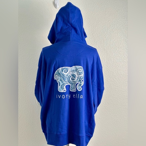Ivory Ella Unisex Hoodie Size Large - Picture 3 of 7